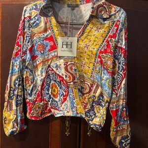 Haute hippie top size s